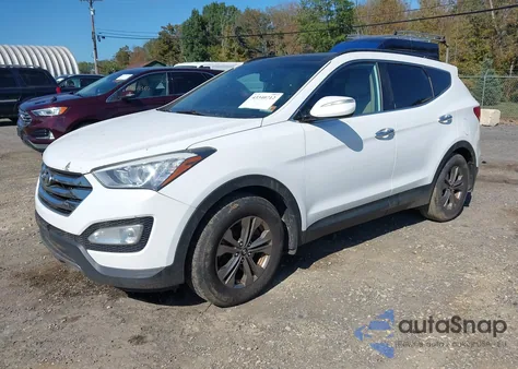 2014 Hyundai Santa Fe Sport 2.4L from USA, damaged, VIN 5XYZUDLB7EG227588